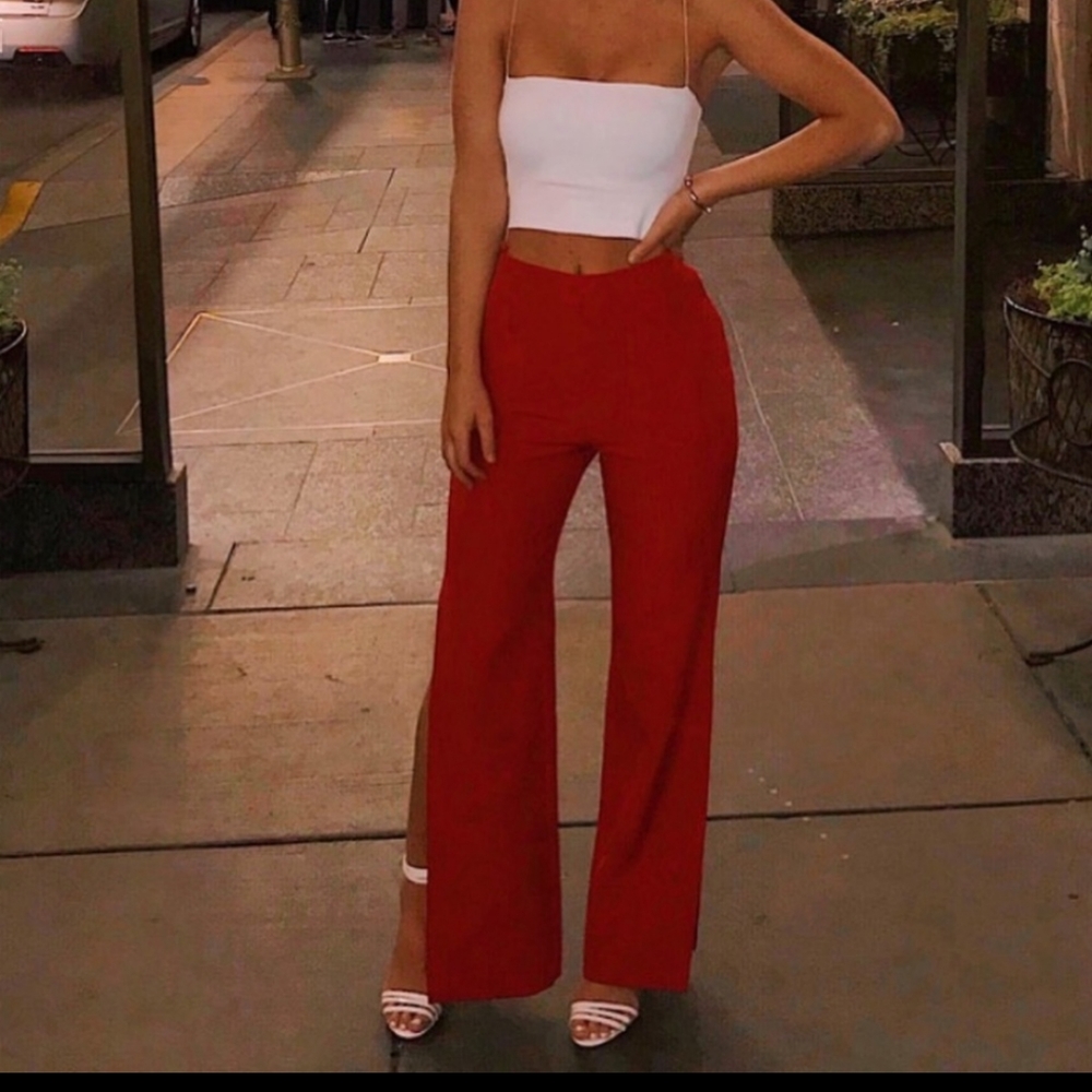Meshki Red Pants S - Picture 2 of 5